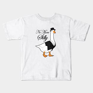 No More Silly Goose Kids T-Shirt